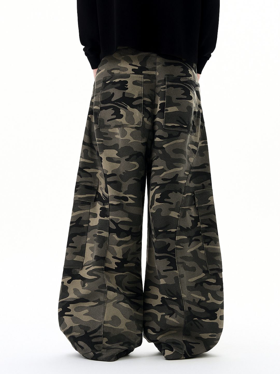 Anomaly - Camo wide leg Denim