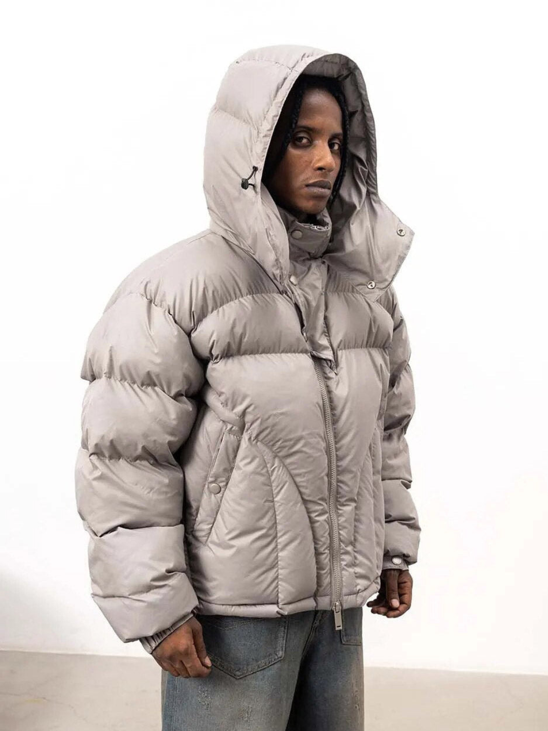 Anomaly - "Titan" Heavy puffer jacket - GREY
