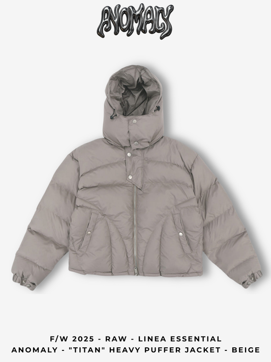 Anomaly - "Titan" Heavy puffer jacket - GREY