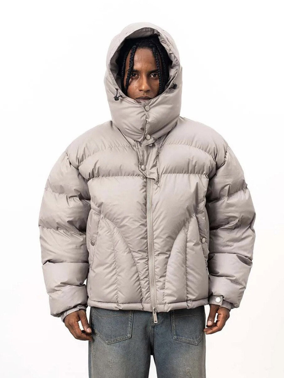 Anomaly - "Titan" Heavy puffer jacket - GREY