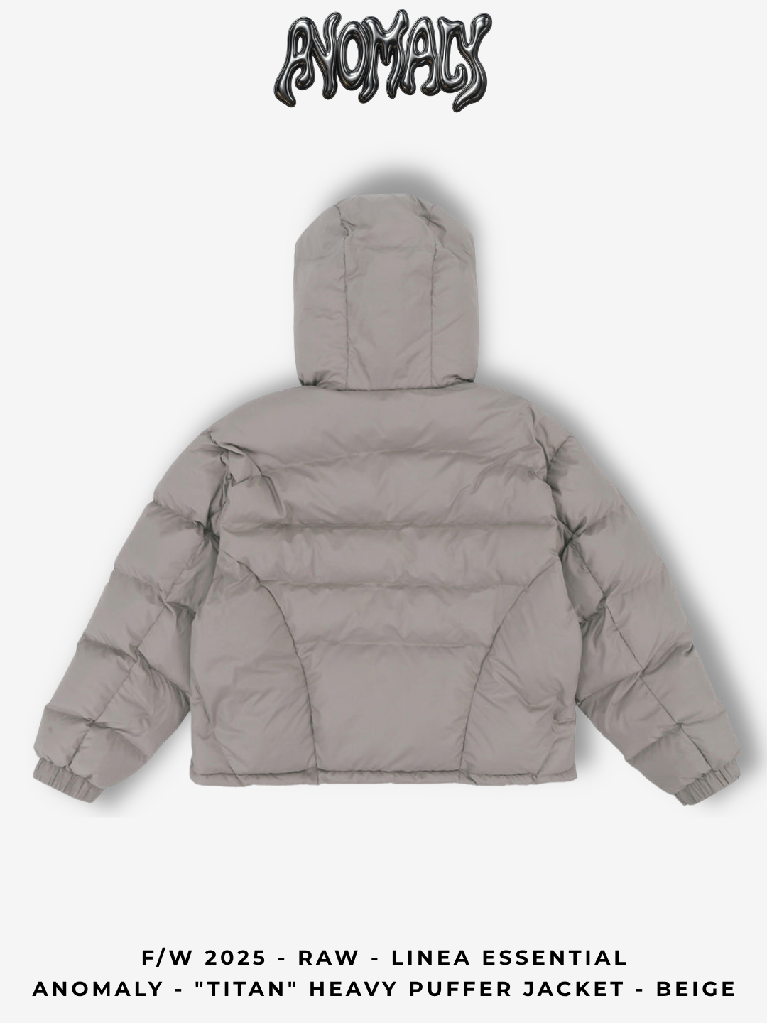 Anomaly - "Titan" Heavy puffer jacket - GREY