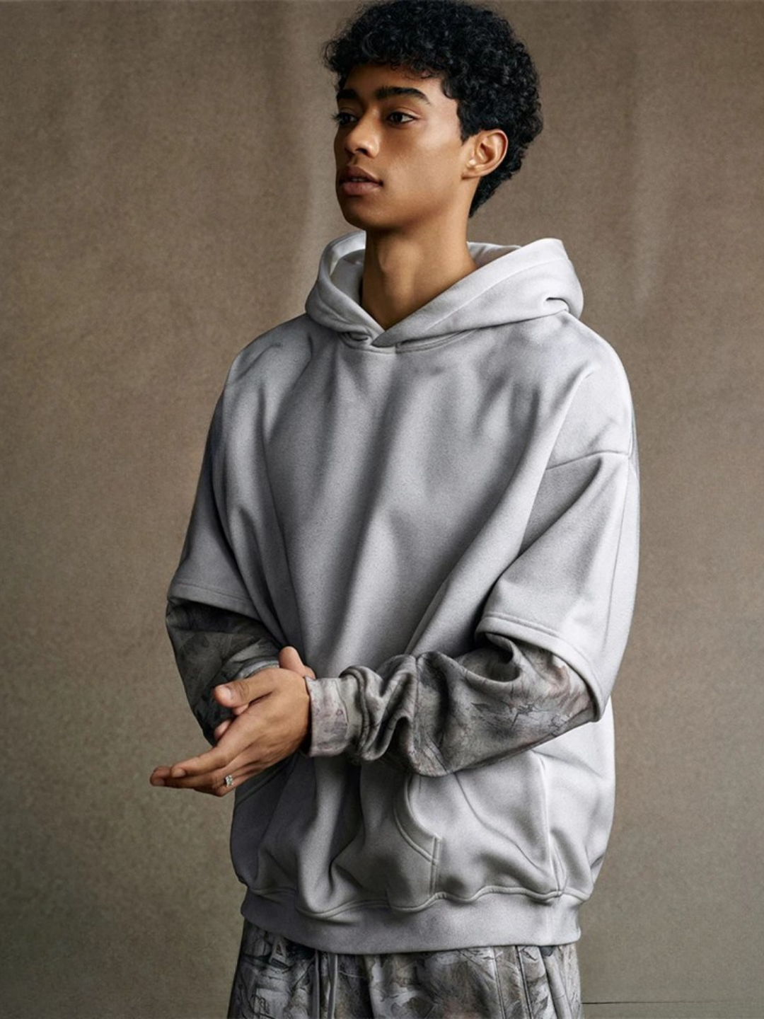 Anomaly - Camo hooded loongsleeve