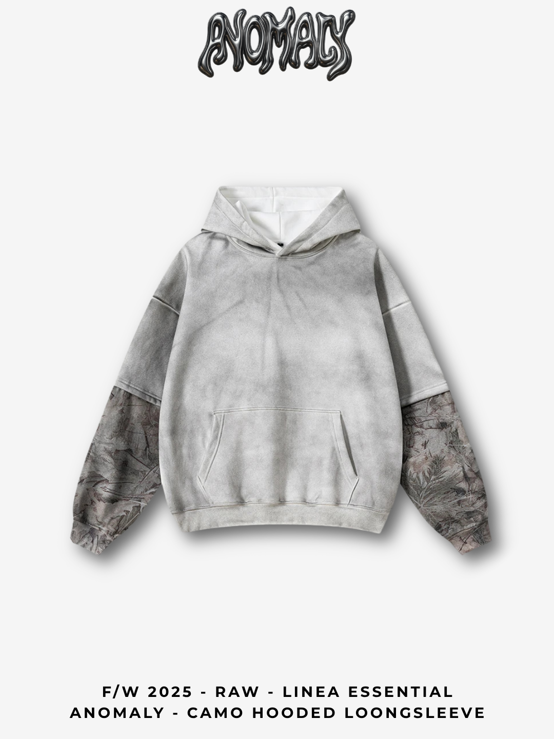 Anomaly - Camo hooded loongsleeve