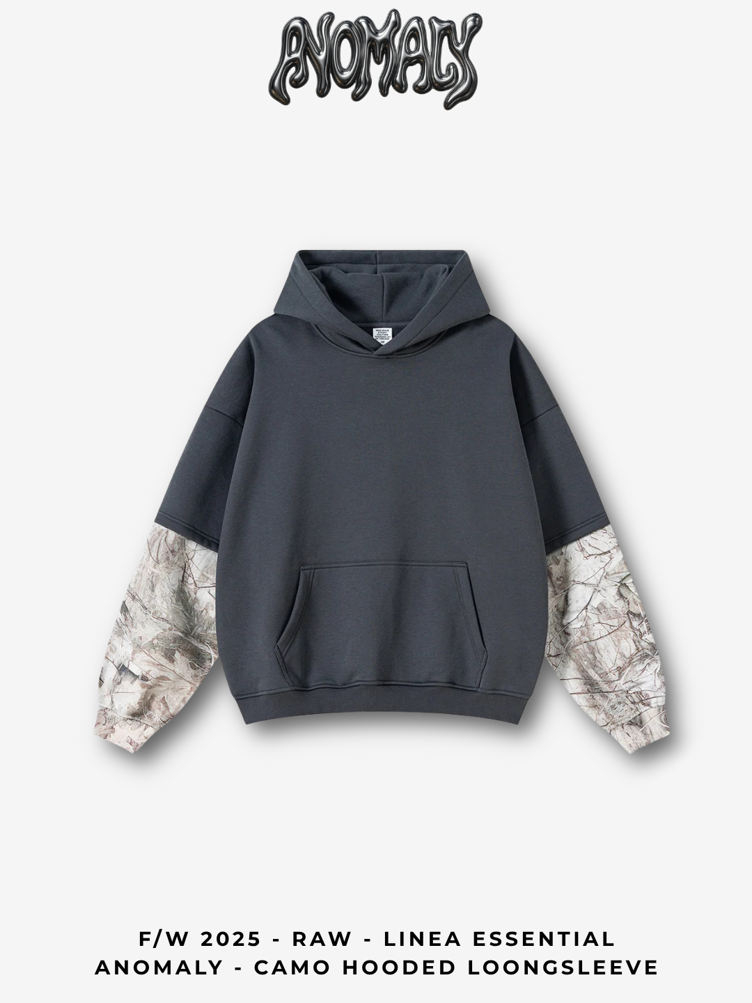 Anomaly - Camo hooded loongsleeve