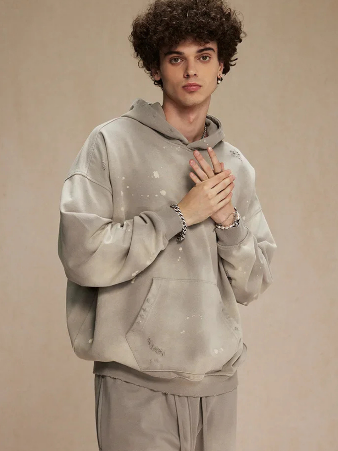 Anomaly - Essential distressed hoodie