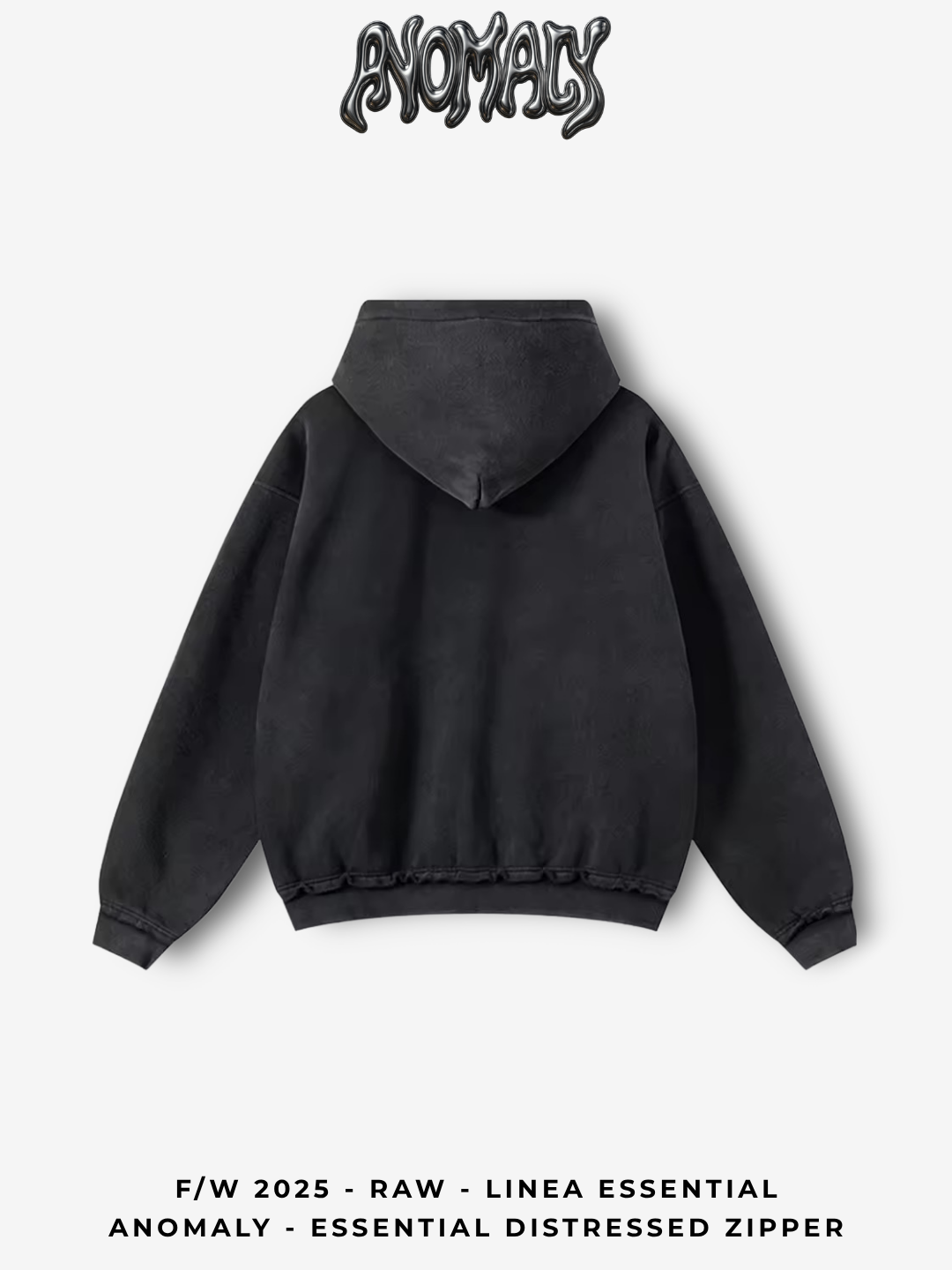 Anomaly - Essential distressed zipper