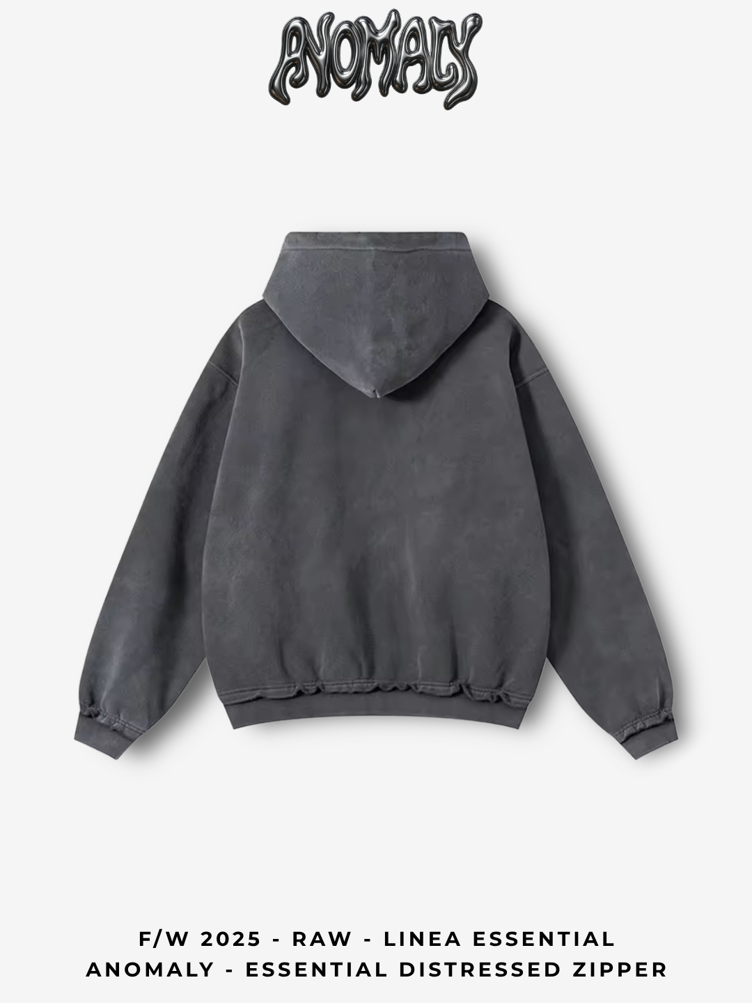 Anomaly - Essential distressed zipper