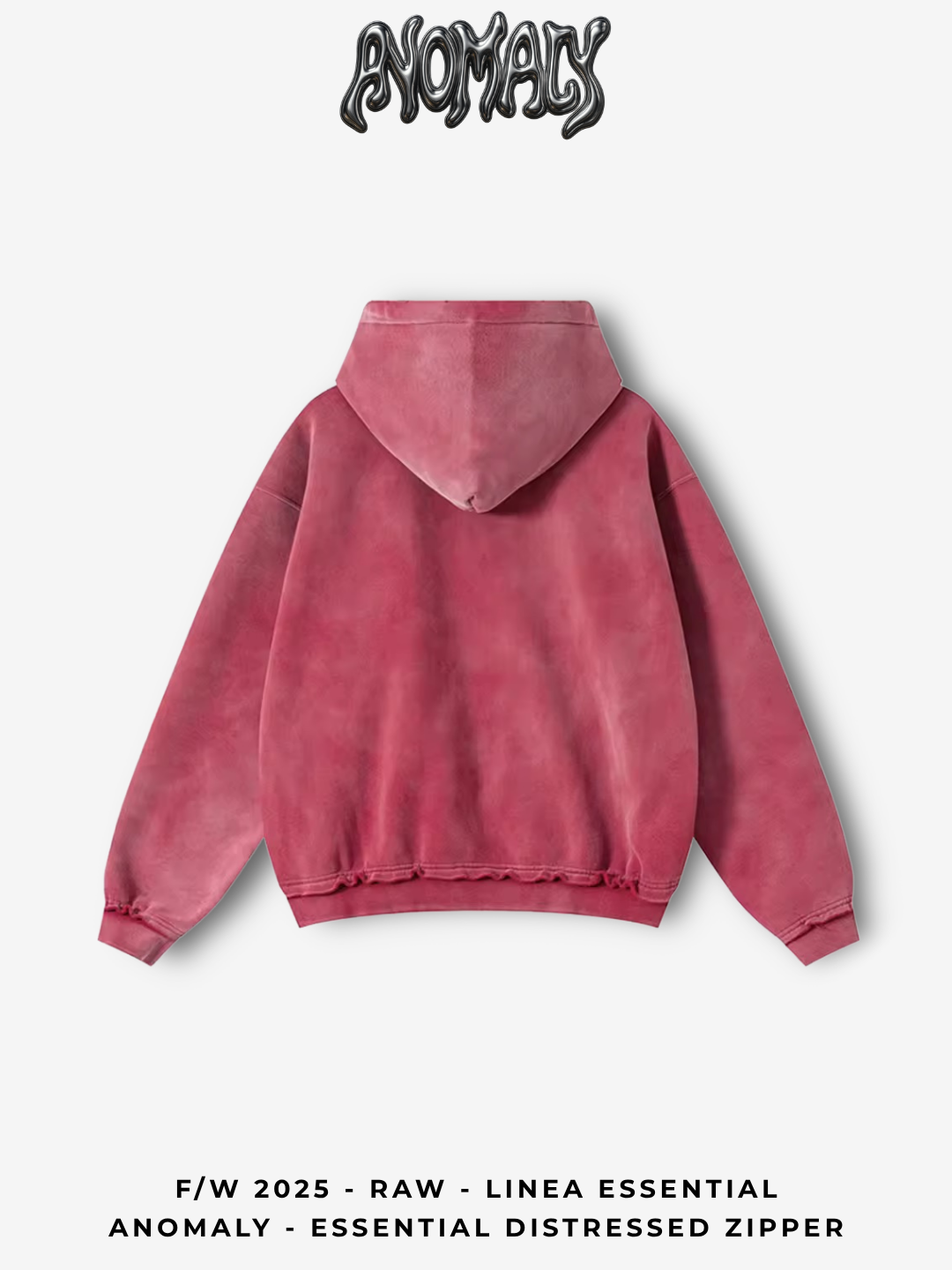 Anomaly - Essential distressed zipper