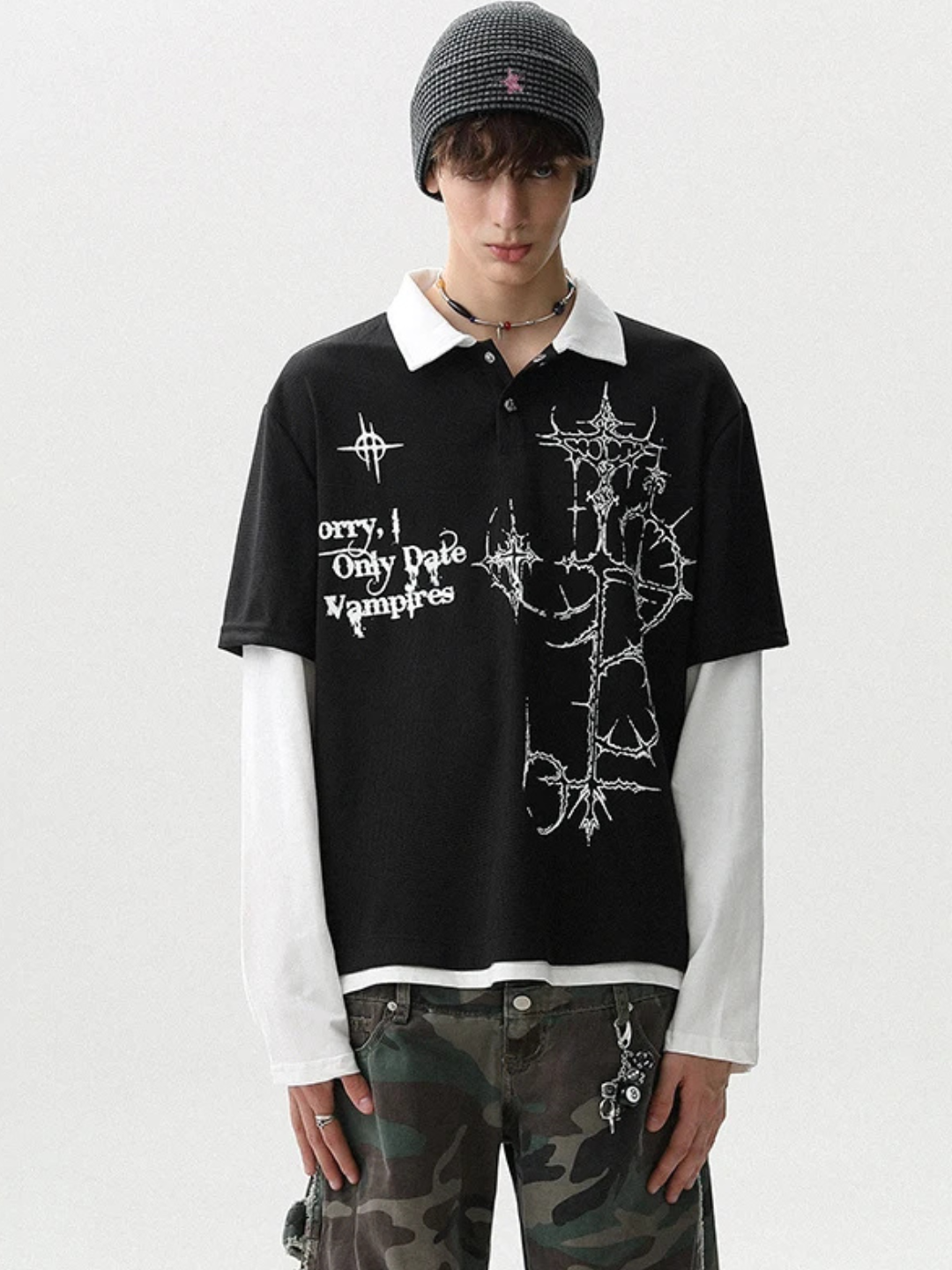 Anomaly - "Cyber" Polo longsleeve