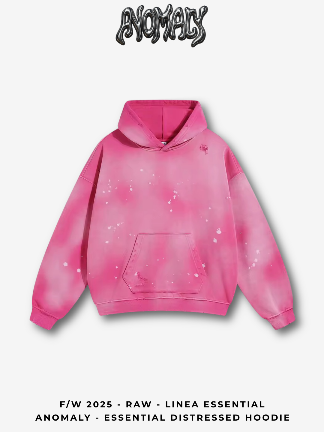 Anomaly - Essential distressed hoodie