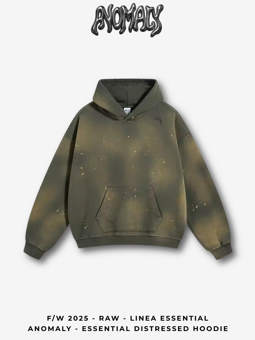 Anomaly - Essential distressed hoodie