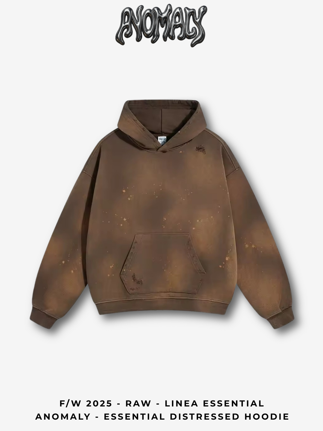Anomaly - Essential distressed hoodie