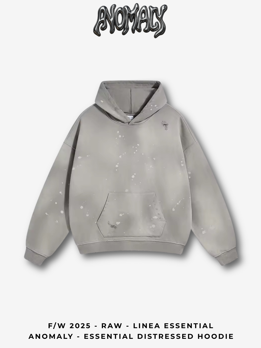 Anomaly - Essential distressed hoodie
