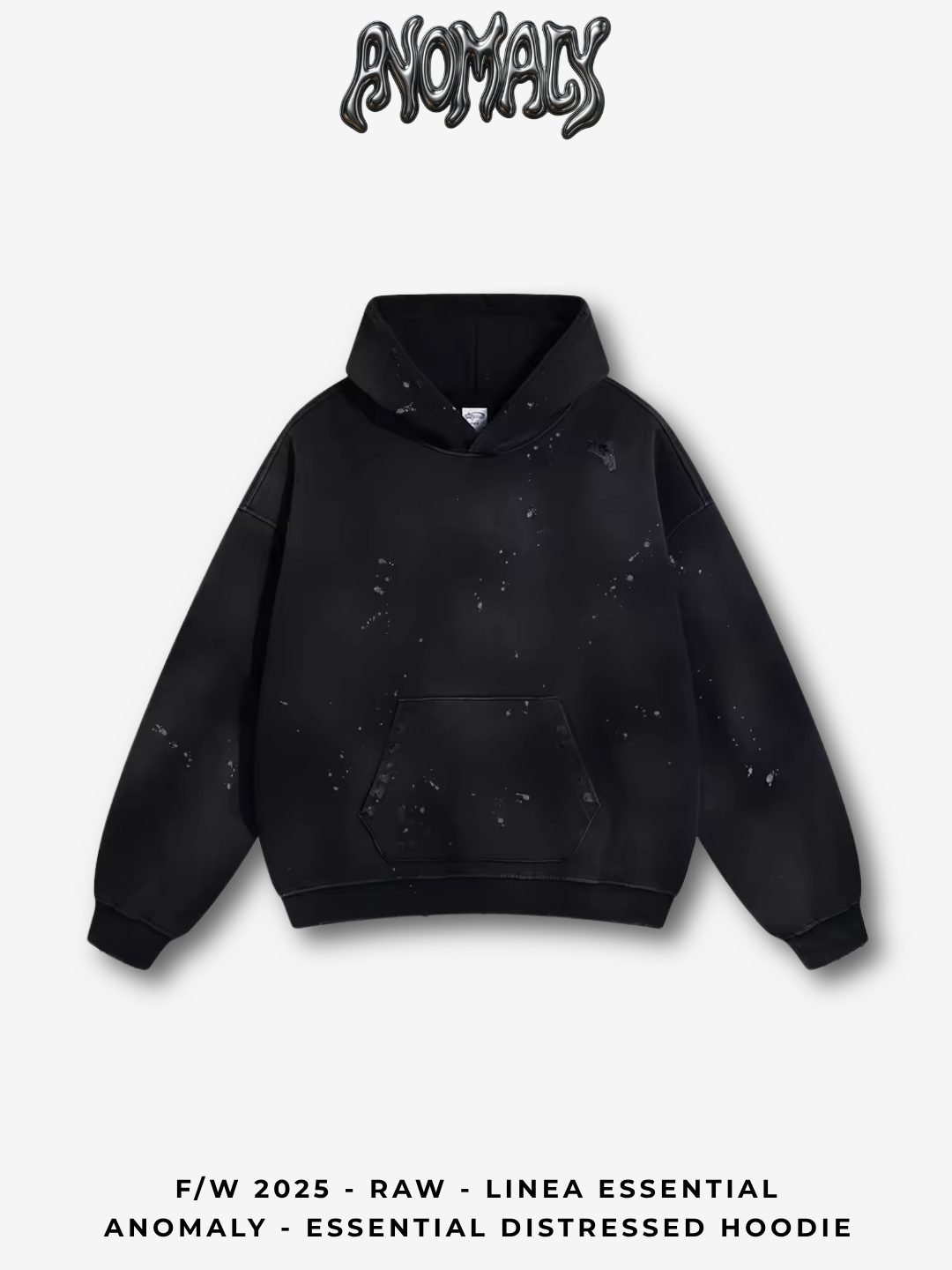 Anomaly - Essential distressed hoodie