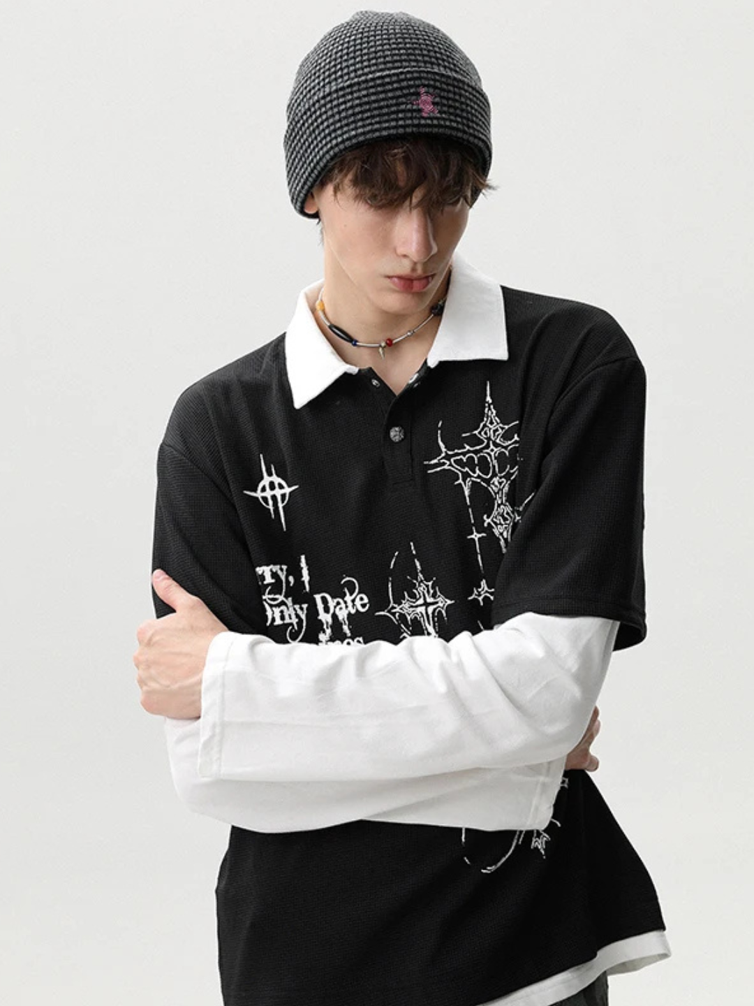 Anomaly - "Cyber" Polo longsleeve