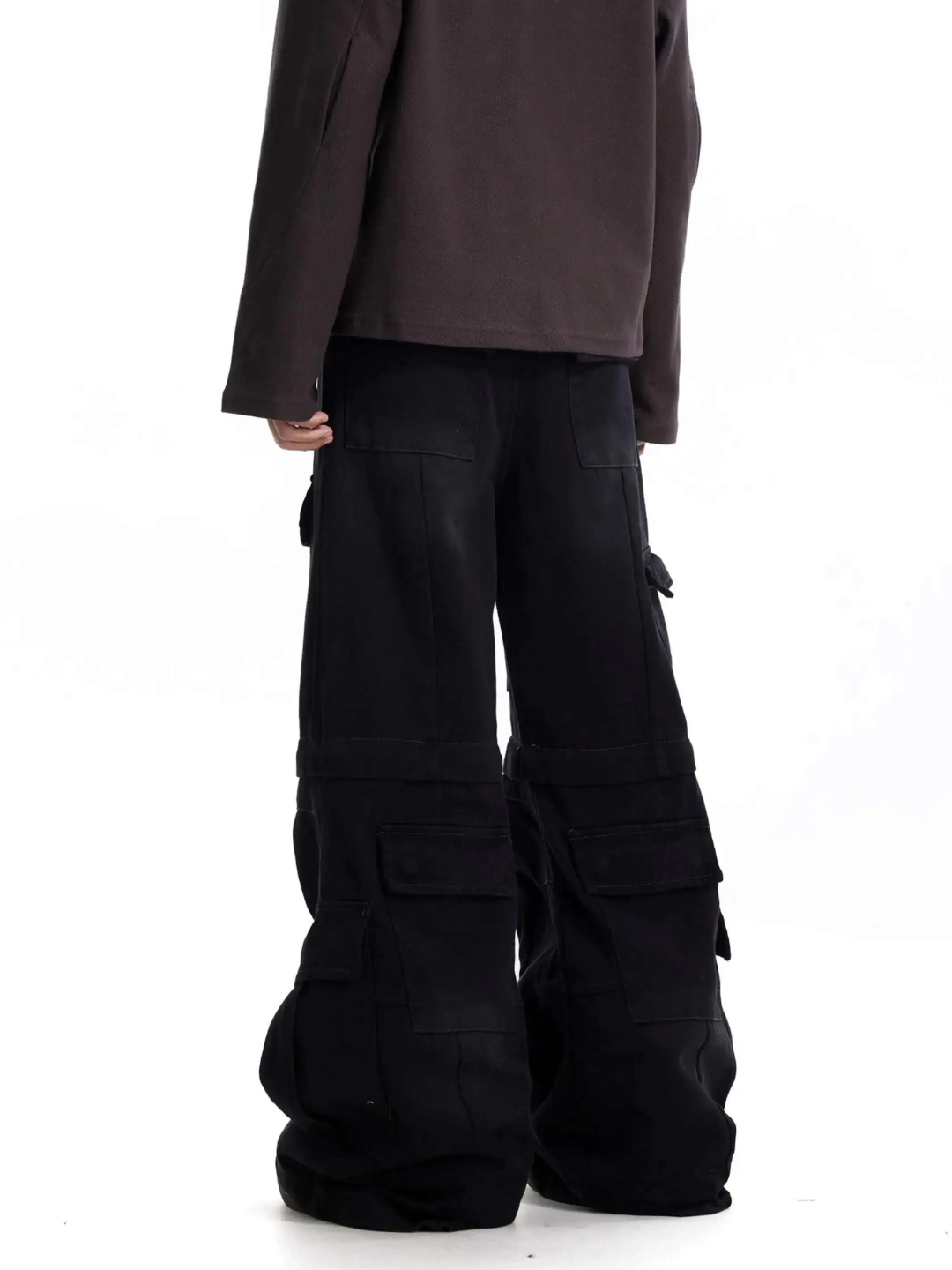 Anomaly - Cargo 2 in 1 Denim - BLACK