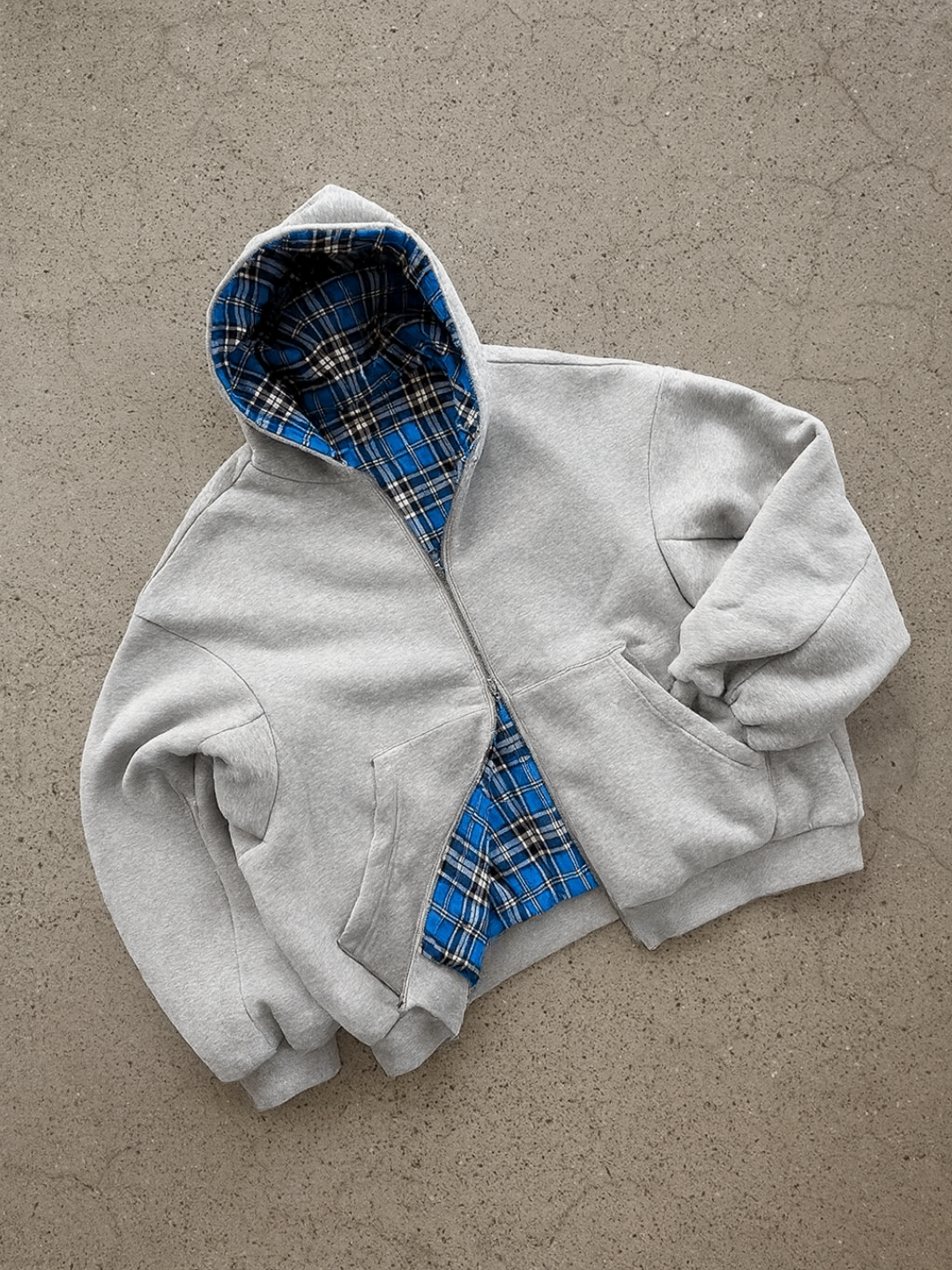 Anomaly - Reversible hoodie - BLUE