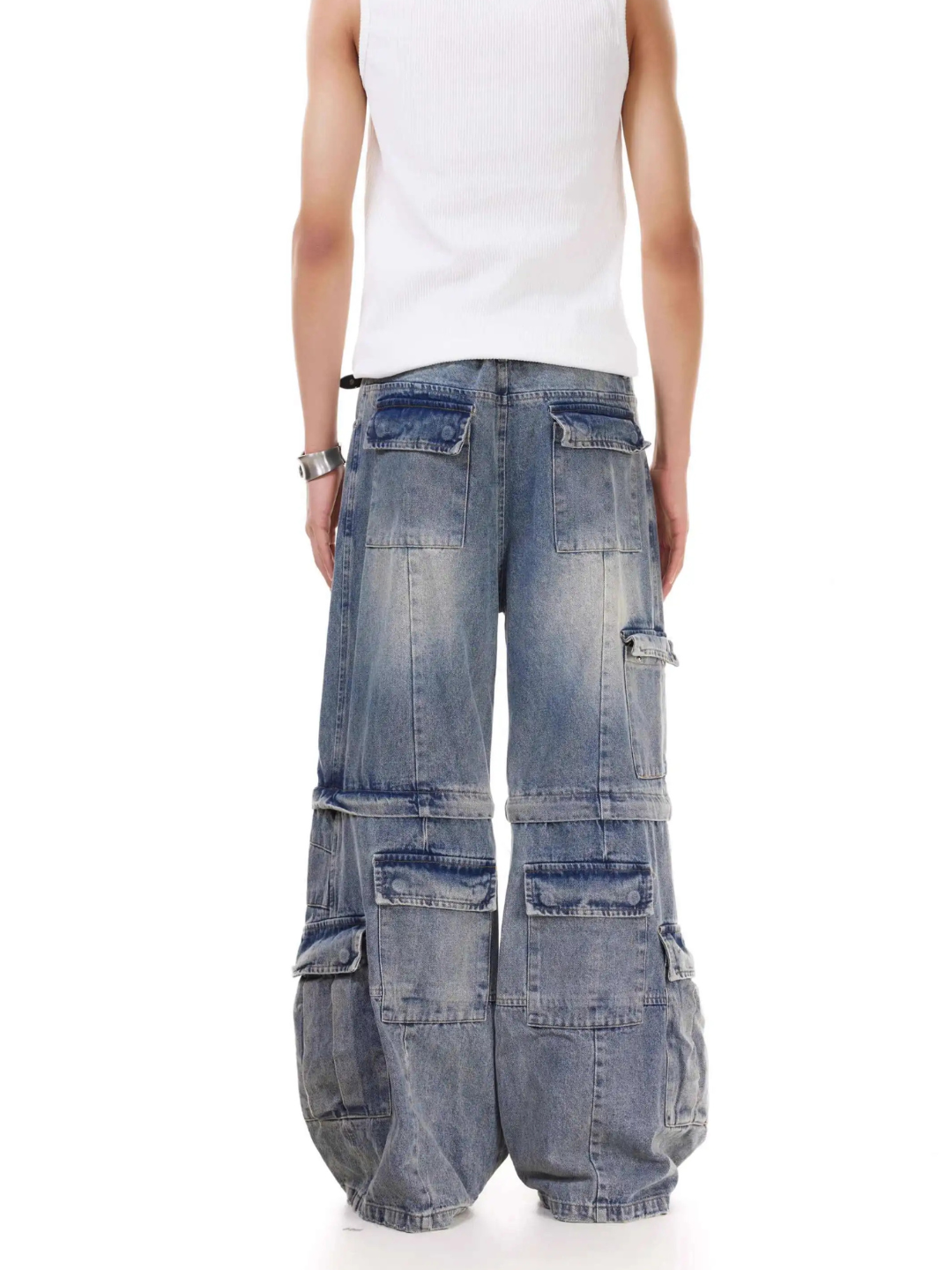 Anomaly - Cargo 2 in 1 Denim - BLUE