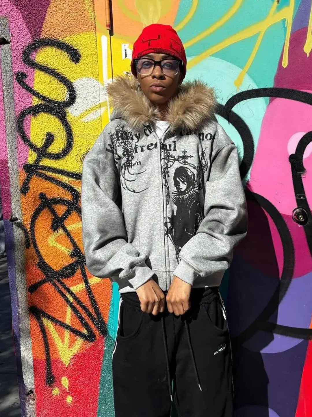 Anomaly - "Dagger" Fur Hoodie