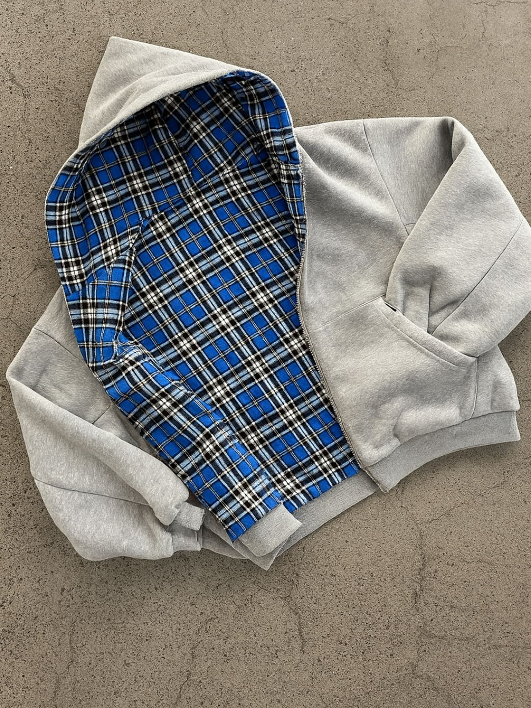 Anomaly - Reversible hoodie - BLUE