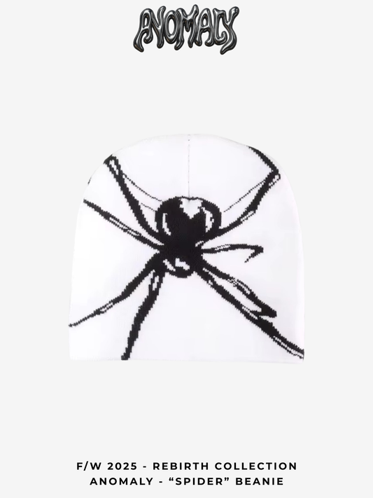 Anomaly - "Spider" Beanie - WHITE