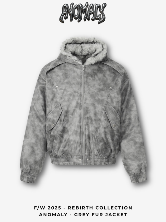 Anomaly - Grey Fur Jacket