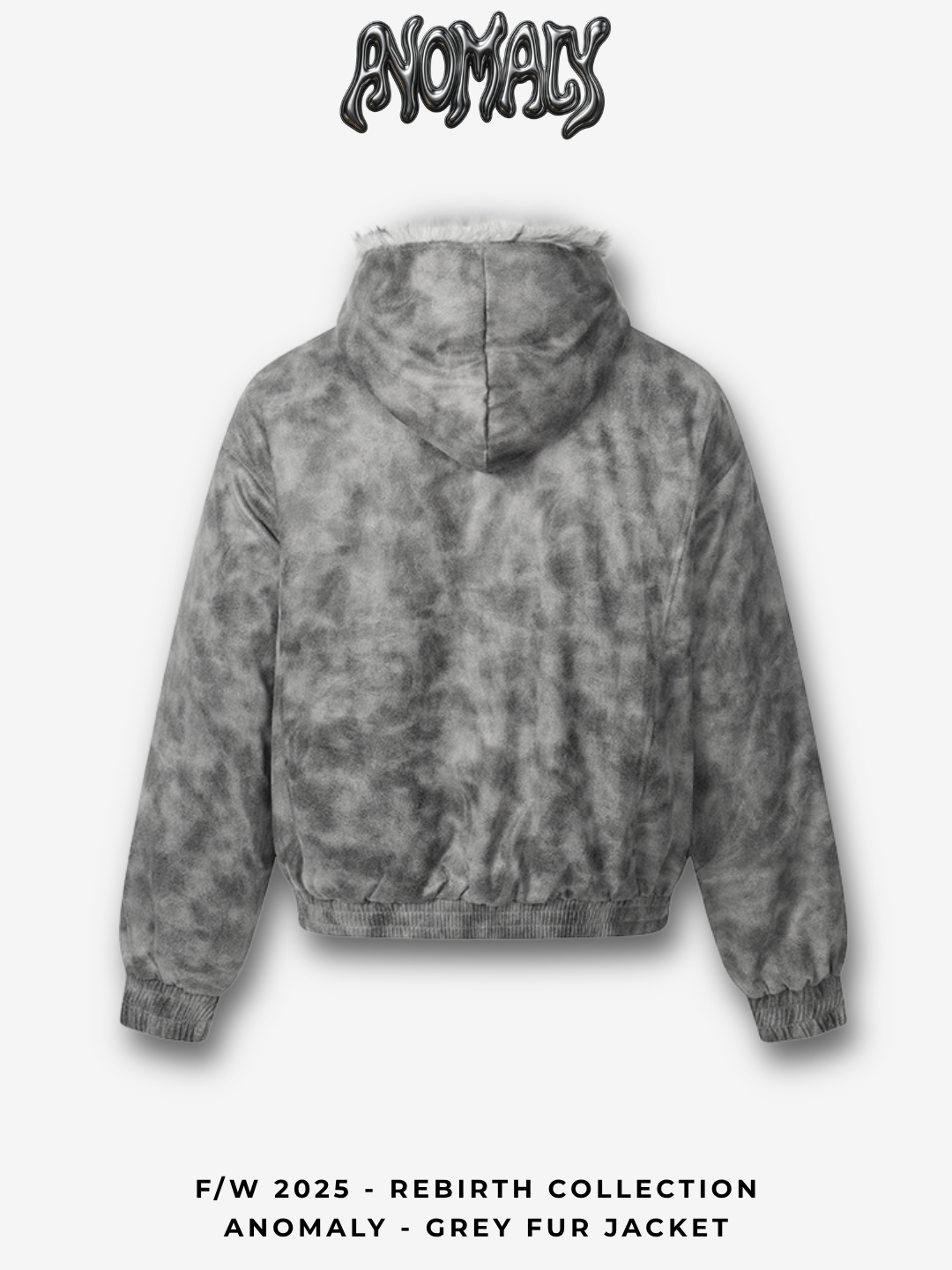 Anomaly - Grey Fur Jacket