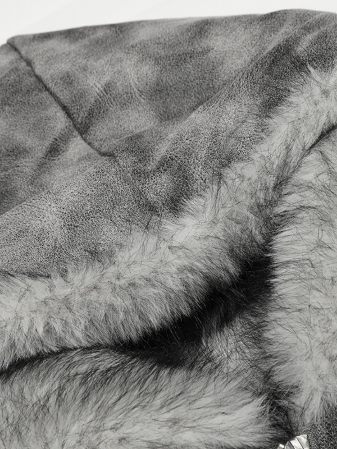 Anomaly - Grey Fur Jacket
