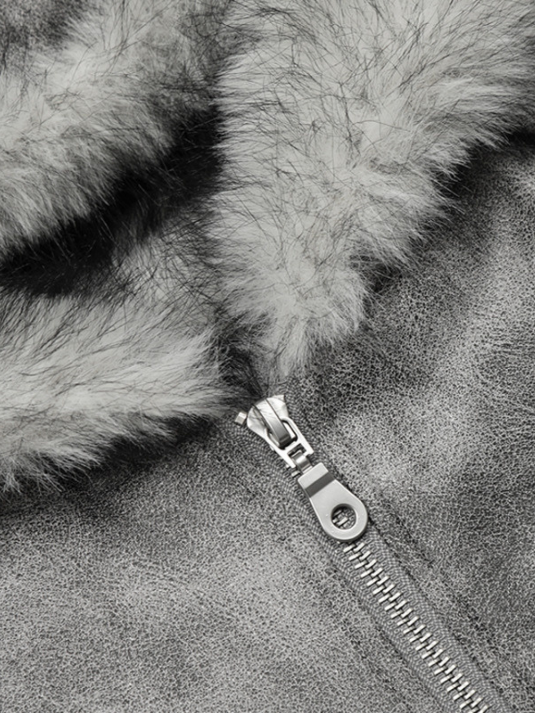 Anomaly - Grey Fur Jacket