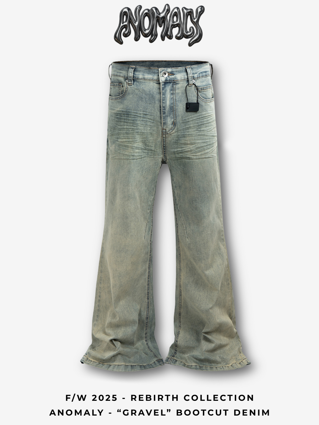 Anomaly - "Gravel" Bootcut Denim