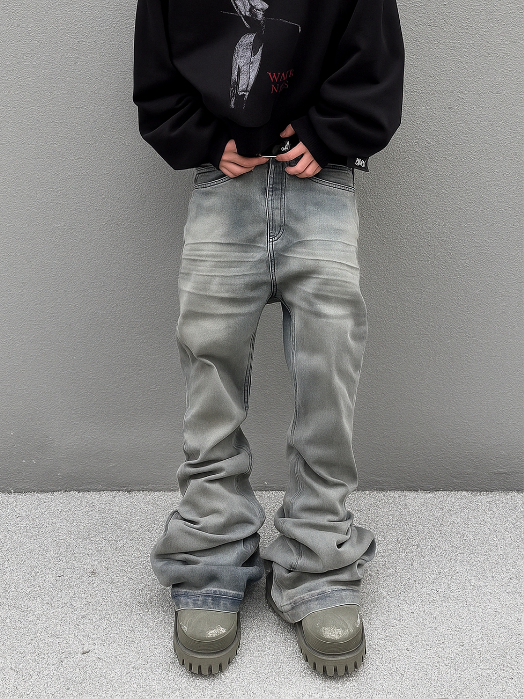 Anomaly - "Gravel" Bootcut Denim