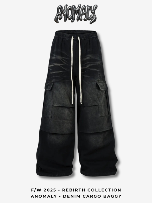 Anomaly - Denim cargo baggy