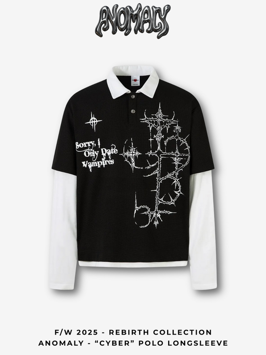 Anomaly - "Cyber" Polo longsleeve