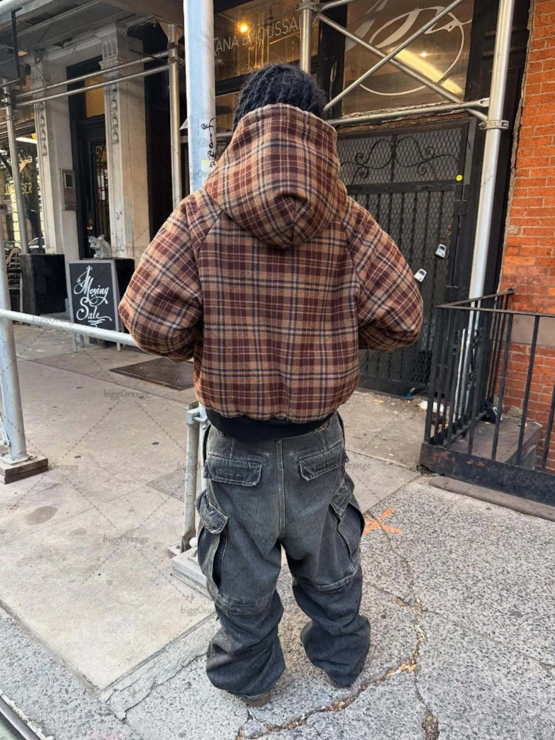 Anomaly - Reversible hoodie - BROWN