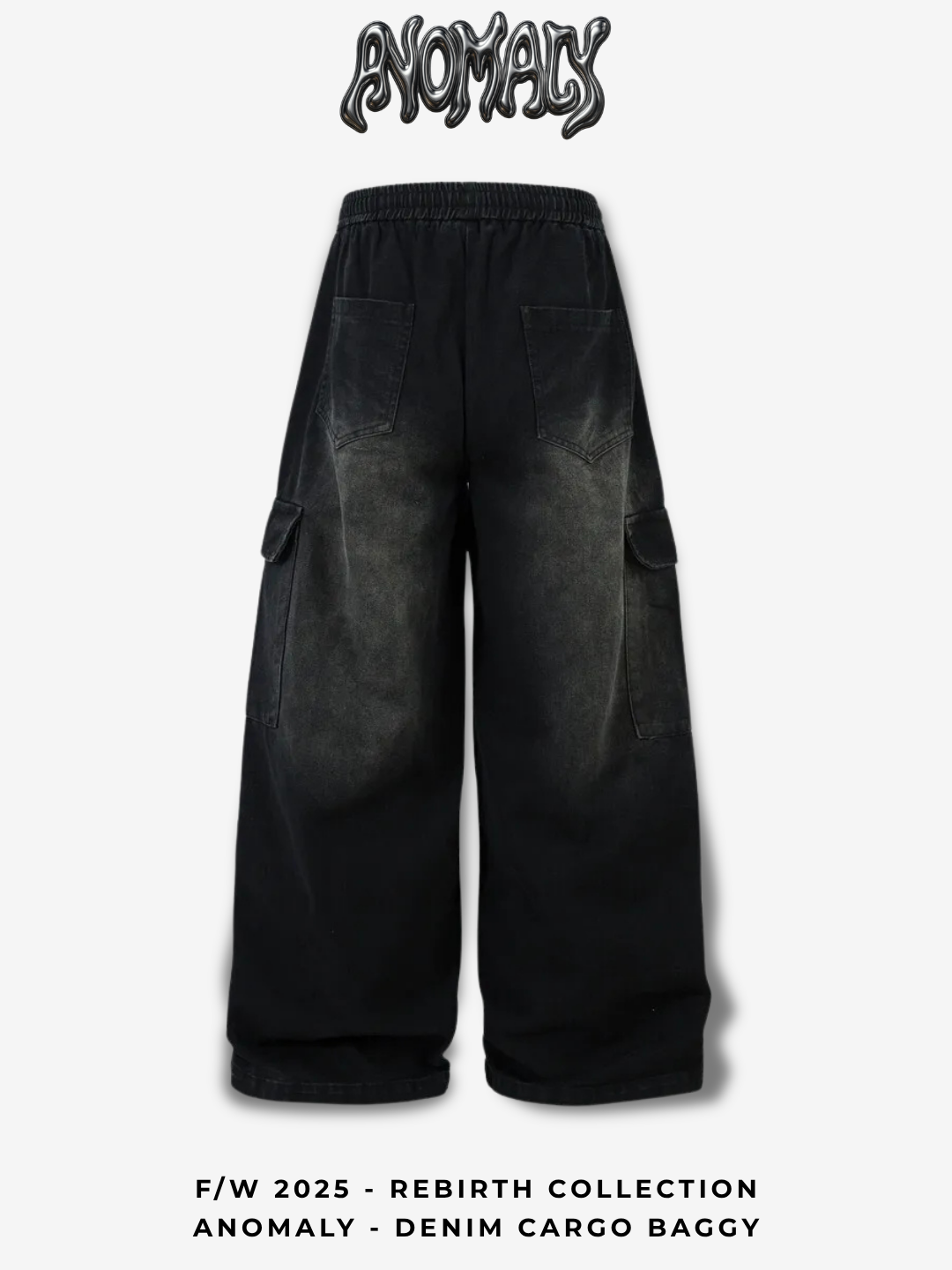 Anomaly - Denim cargo baggy
