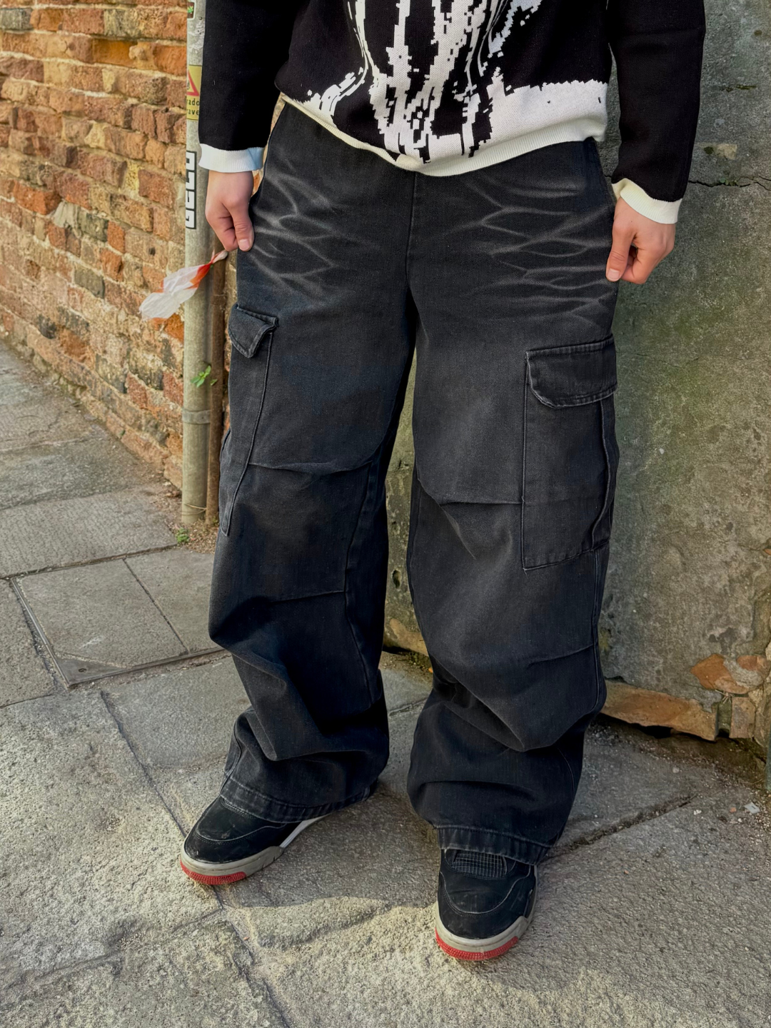 Anomaly - Denim cargo baggy