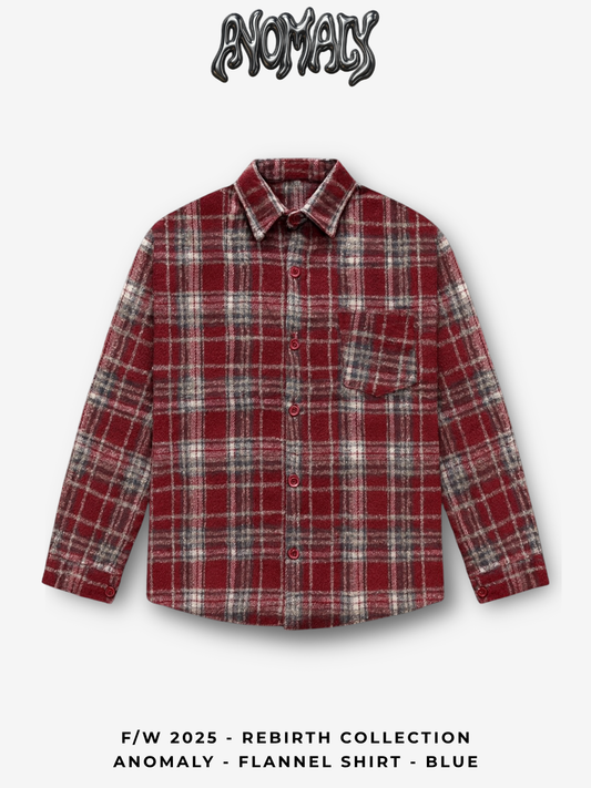 Anomaly - Flannel shirt - RED