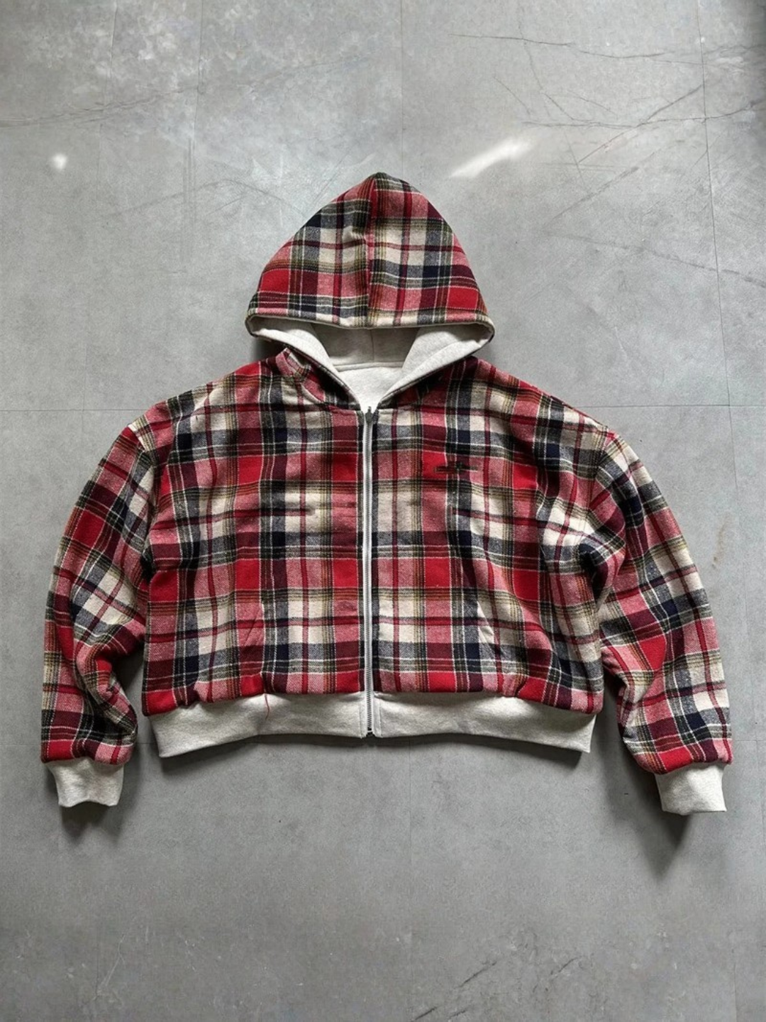 Anonaly - Reversible hoodie - RED