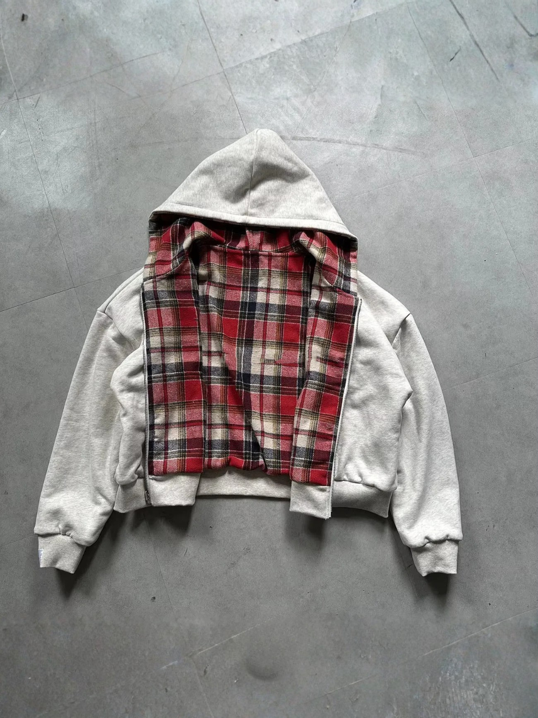 Anonaly - Reversible hoodie - RED